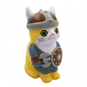 Viking Pirate Cat Squishy Με Συσκευασία