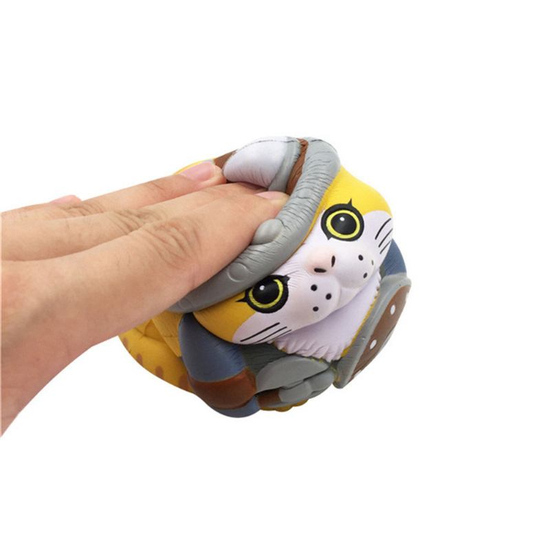 Viking Pirate Cat Squishy Με Συσκευασία