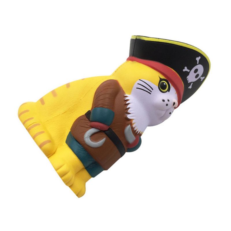 Viking Pirate Cat Squishy Με Συσκευασία