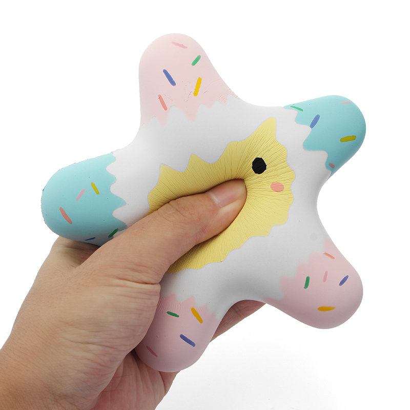 Vlampo Squishy Starfish 14cm Γλυκό Αργή Ανατολή Συλλογή Πρωτότυπης Συσκευασίας Δώρο Διακοσμητικό Παιχνίδι