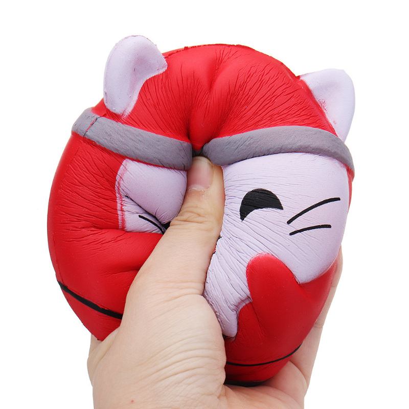 Χριστουγεννιάτικη Γάτα Kawaii Squishy Soft Rising Slow With Packaging Collection Δώρο Παιχνίδι