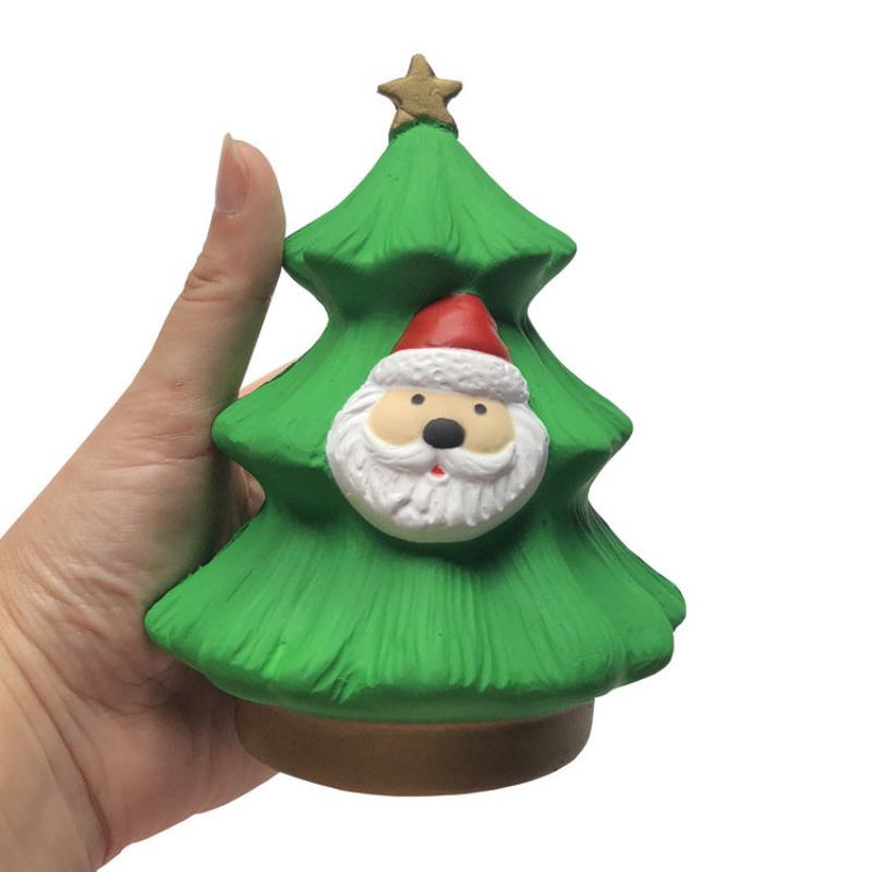 Χριστουγεννιάτικο Δέντρο Santa Claus Squishy Δώρο Διακόσμηση Συλλογή Με Συσκευασία