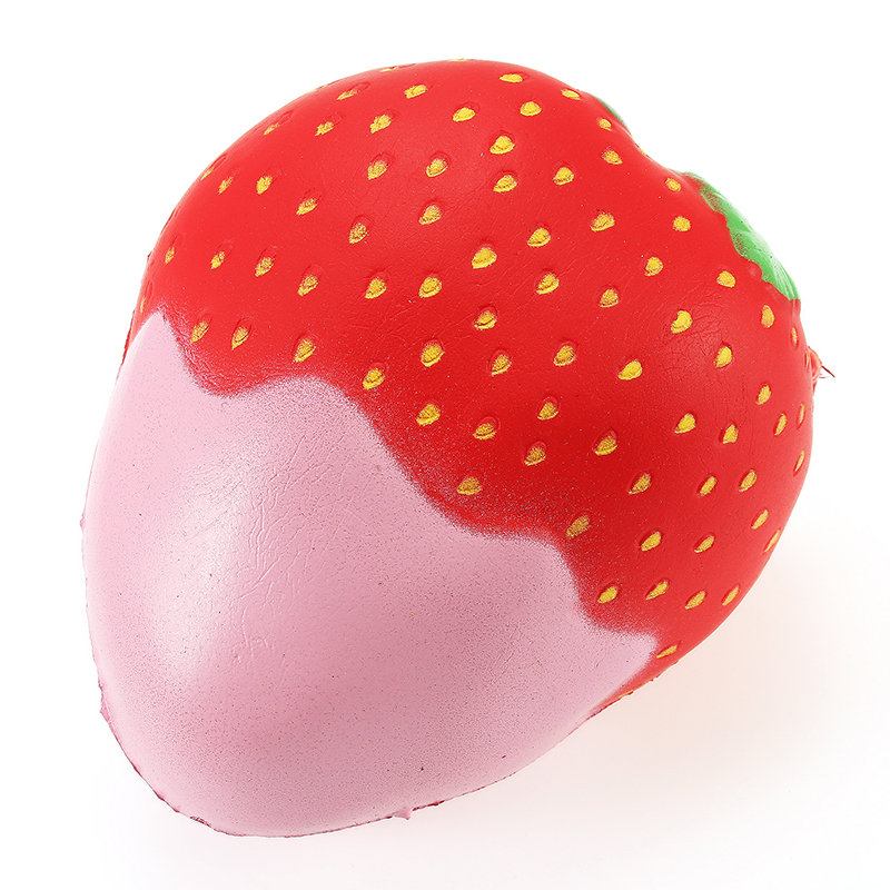 Υπέροχη Squishy Strawberry Soft Rising Slow With Packaging Collection Διακόσμηση Δώρου