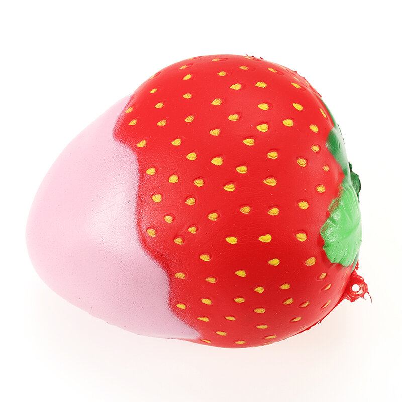 Υπέροχη Squishy Strawberry Soft Rising Slow With Packaging Collection Διακόσμηση Δώρου