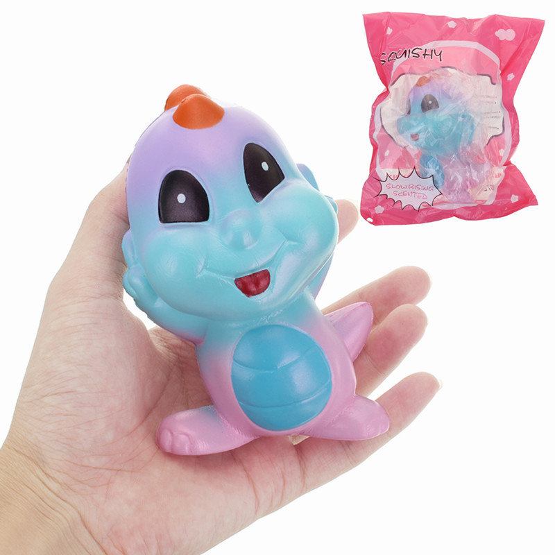 Yunxin Squishy Dinosaur Baby Shiny Sweet Slow Rising With Packaging Collection Gift Decor Toy