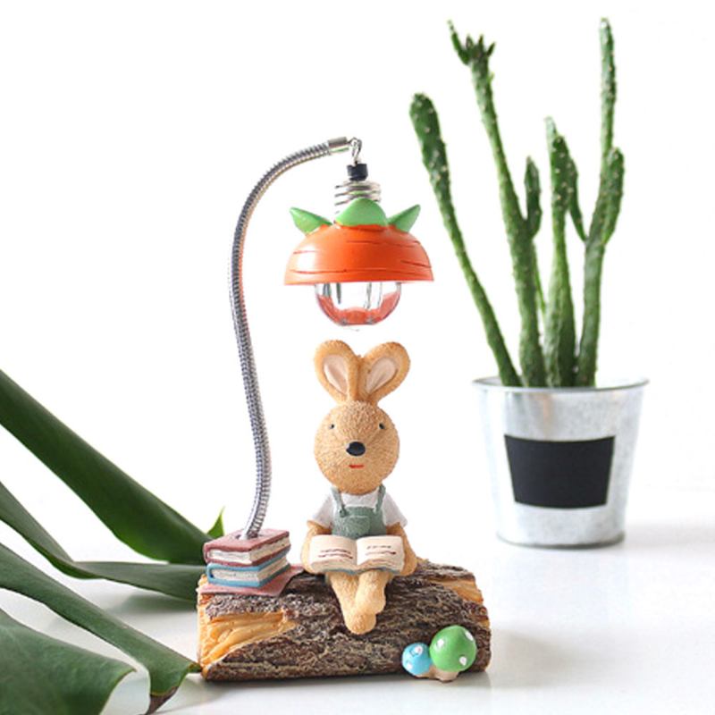 Γελοιογραφία Rabbit Pen Container Διακοσμητικά Από Ρητίνη Arts And Crafts Δώρα Για Παιδιά