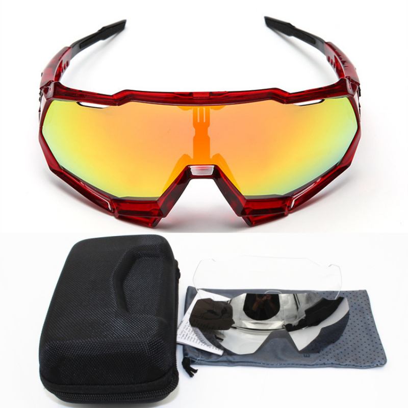 Sagan Professional Cycling Γυαλιά Γυναικεία Polarized Outdoor Sand-proof Sports Mountain Bike 3 Mirror Equipment