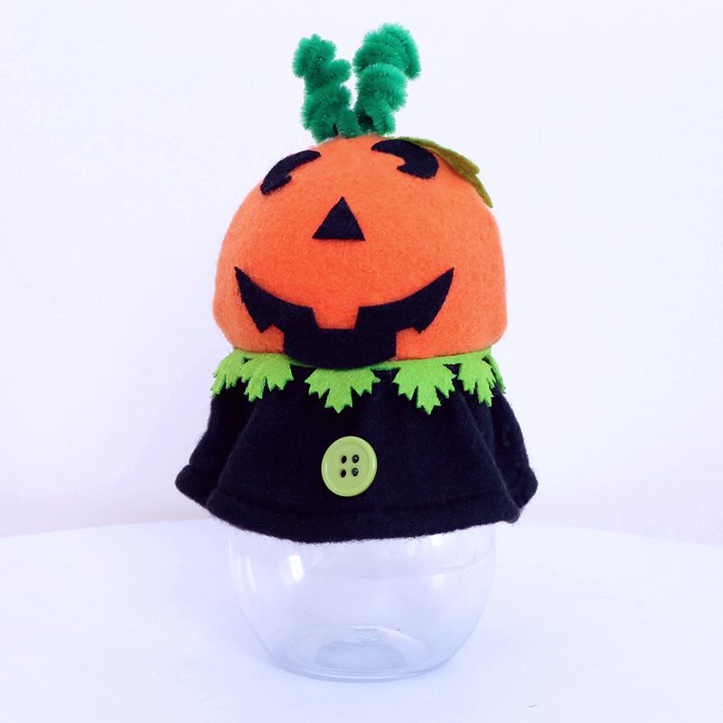 2023 Halloween Decorations Creative Black Cat Pumpkin Transparent Candy Jars Ghost Festival Mall Events Now