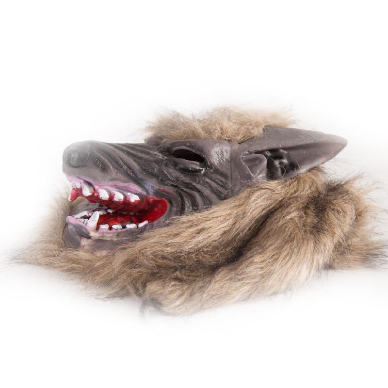 2023 Winter Trend New Wolf Head Mask Prom Party Spoof Ζώο Κεφαλής Για Αποκριάτικη Διακόσμηση Και Πάρτι