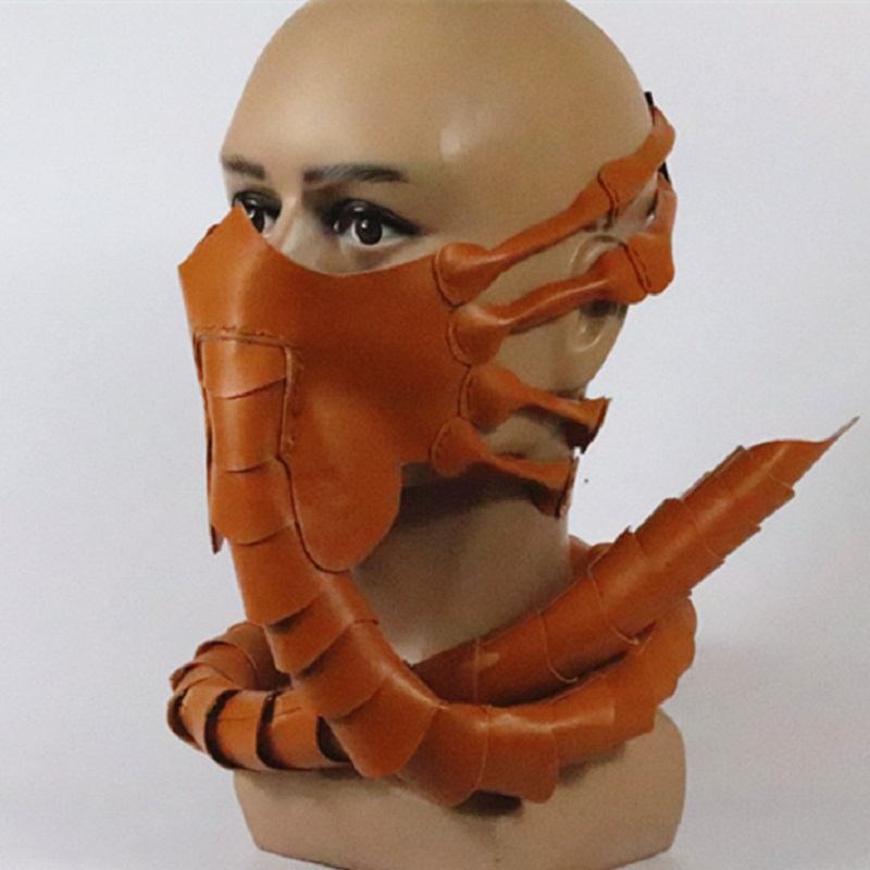 Alien Scorpion Facehugger Mask Face Hugger Halloween Κοστούμι Scary Prop Latex