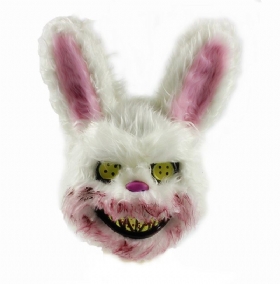 Bleeding Evil Killer Rabbit Horror Λούτρινη Μάσκα Tiktok Mask