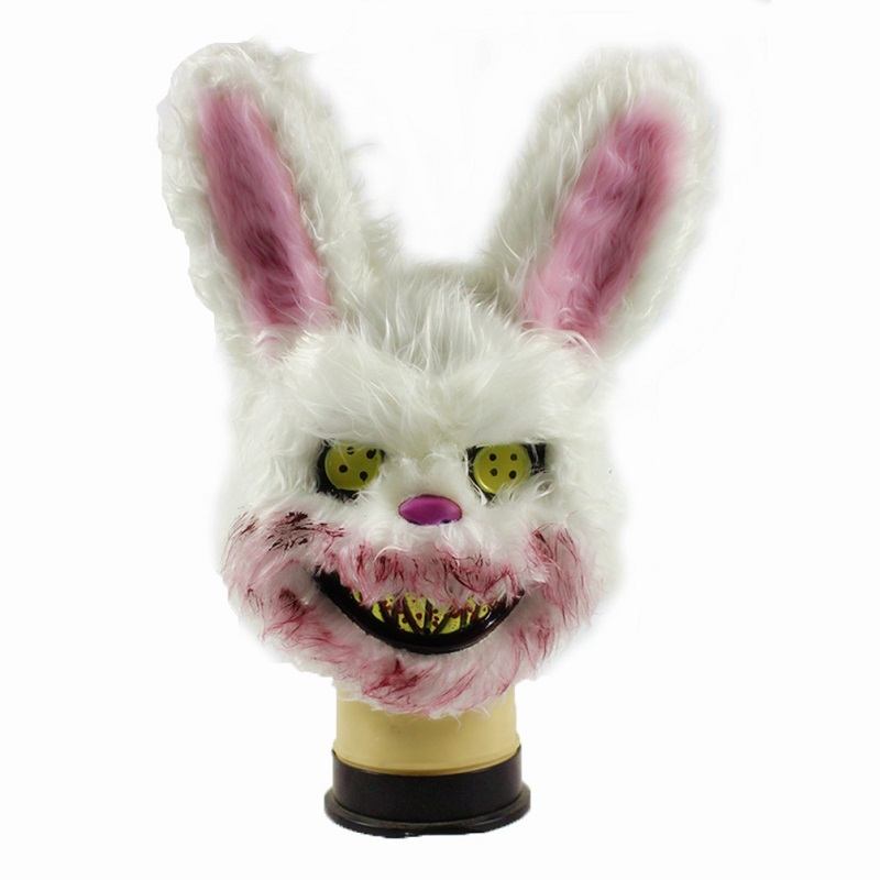 Bleeding Evil Killer Rabbit Horror Λούτρινη Μάσκα Tiktok Mask