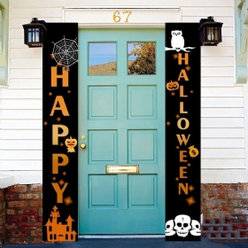 Διακοσμήσεις Κρεμαστών Πορτών Και Επιγραφές Τοίχου Για Το Halloween Πινακίδες Καλωσορίσματος Κουρτίνα Banner Απόκριες Διακόσμηση Σπιτιού