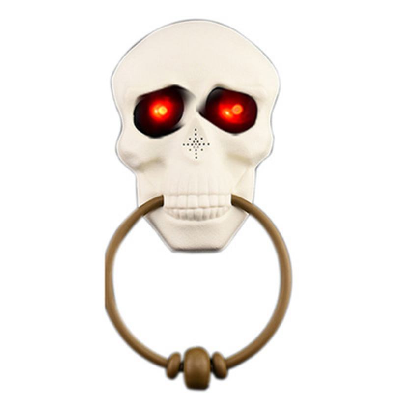 Διακόσμηση Για Το Halloween Maggot Toys Doorbell Ghost Skeleton Whole House Προμήθειες Για Πάρτι Λαμπερός Σκελετός Κολοκύθας