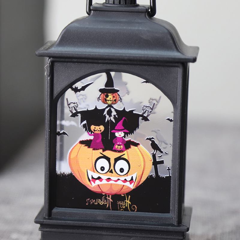 Διακοσμητικά Για Το Halloween Single Wax Small Flat Lamp Festival Φεστιβάλ Φαντασμάτων Led Electronic Candle Light Bar Haunted House Ktv Decoration Props