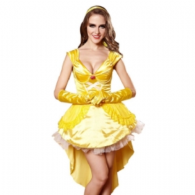 Δυτικό Στυλ Cosplay Princess Dress Cartoon Στολή Για Την Ημέρα Του Halloween Performance Σέξι Εσώρουχα Τριών Τεμαχίων