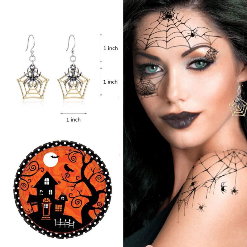 Euramerican Κολοκύθα Σκουλαρίκια Halloween Drop Dangle Για Lady Girl Γυναικεία Διακόσμηση Αποκριάτικου Πάρτι