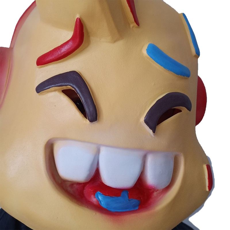 Fn Game Legend Role Lil Whip Funny Pretend Deluxe Latex Mask