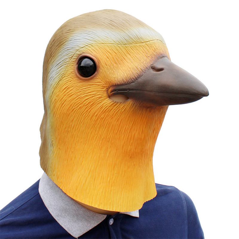 Halloween Carnival Cosplay Animal Mask Robin Bird Headgear