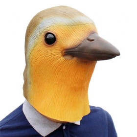 Halloween Carnival Cosplay Animal Mask Robin Bird Headgear