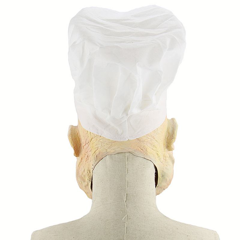 Halloween Chef Dress Up Headgear Χονδρική Horror Butcher Mask Latex