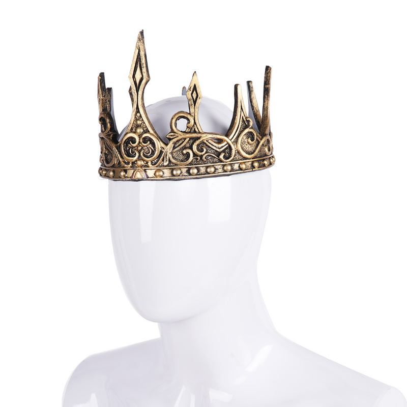 Halloween Crown Φόρεμα Εξωτερικού Εμπορίου Pu Αφρός 3d Μαλακό Μεσαιωνικό Βασιλικό Στέμμα Κεφαλής Stage Performance Props