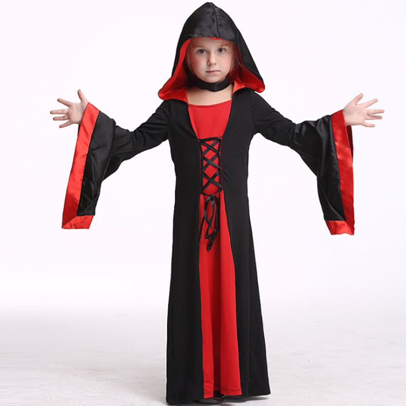 Halloween Dress Παιδικό Μακρύ Κοστούμι Για Hallowmas Performance Wear Resistant Quality Saints Day