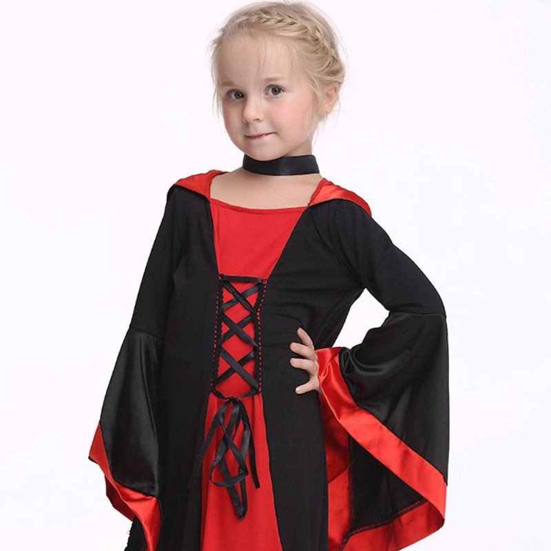 Halloween Dress Παιδικό Μακρύ Κοστούμι Για Hallowmas Performance Wear Resistant Quality Saints Day