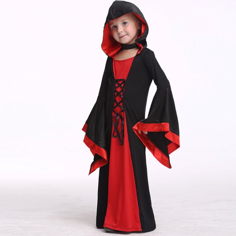 Halloween Dress Παιδικό Μακρύ Κοστούμι Για Hallowmas Performance Wear Resistant Quality Saints Day