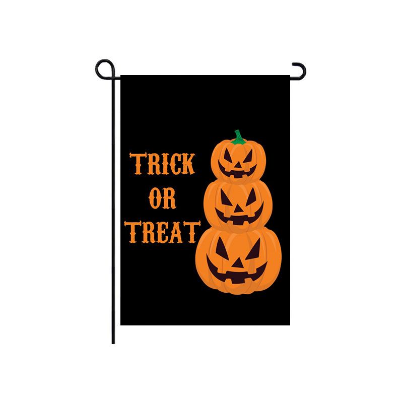 Halloween Garden Banner Pumpkin Ghost Νέο Προϊόν Χριστουγεννιάτικη Πασχαλινή Διακόσμηση Κήπου