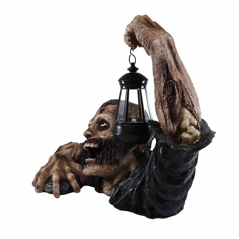 Halloween Ghost Festival Zombie Lantern Resin Crafts Διακόσμηση Κήπου Γλυπτό Τρόμου