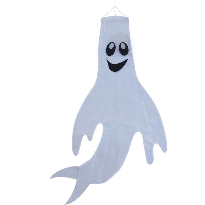 Halloween Ghost Flags Φεστιβάλ Φαντασμάτων Στολίδια Στεγνωτήρες Μαλλιών Διακοσμήσεις Για Πάρτι Χορού Led Φωτεινές Μπανέλες Καιρού