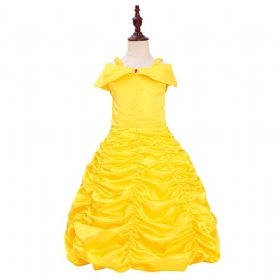 Halloween Princess Bell Φούστα Για Κορίτσι Καλοκαιρινή Ομορφιά Και Beast Παιδικό Φόρεμα