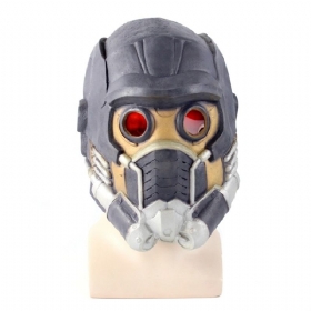 Κράνος Latex Newest Guardians Star Cosplay Lord Mask Lifesize