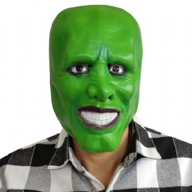 Moviethe Mask Jim Carrey Latex Masks For Cosplay Party Green