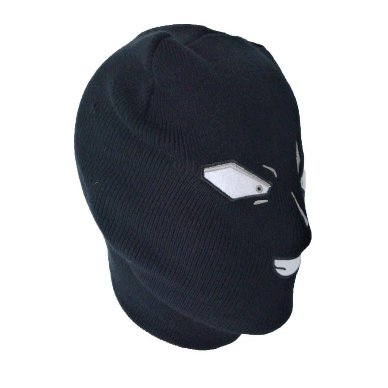 Ντετέκτιβ Conan Weird Black Man Hooded Funny Mask Πλεκτό Μάλλινο Καπέλο