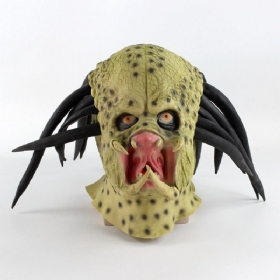 Predator Full Head Face Mask Κράνος Ενηλίκων Cosplay Costume Prop Μάσκα Πάρτι Για Το Halloween Stage Show