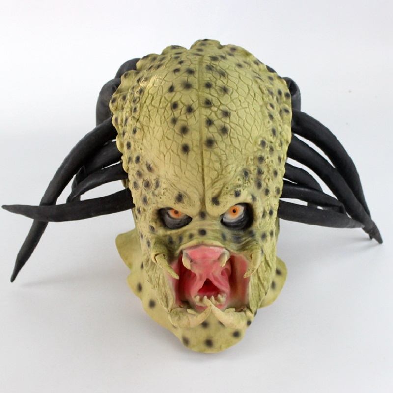 Predator Full Head Face Mask Κράνος Ενηλίκων Cosplay Costume Prop Μάσκα Πάρτι Για Το Halloween Stage Show