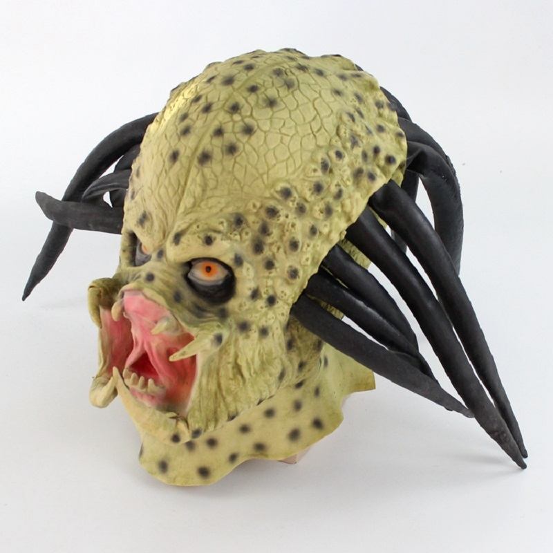 Predator Full Head Face Mask Κράνος Ενηλίκων Cosplay Costume Prop Μάσκα Πάρτι Για Το Halloween Stage Show