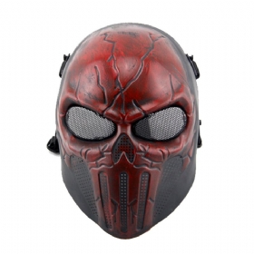 Punisher Scary Skull Mask Ears Protective Μάσκα Προστασίας Πεδίου Real Man