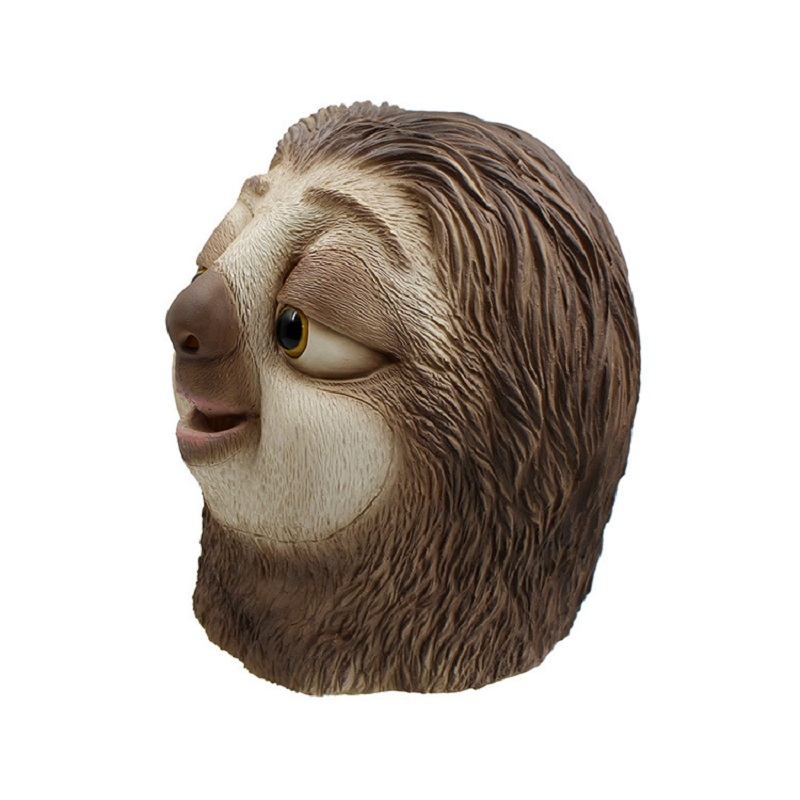 Sloth Mask Halloween Novelty Κοστούμια Πάρτι Latex Μάσκες Ζώων Flash Bear Μάσκα Κεφαλιού