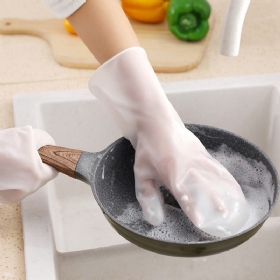 2 Τμχ Γάντια Καθαρισμού Σιλικόνης Πολλαπλών Χρήσεων Πλυσίματος Πιάτων Magic Για Κουζίνα Οικιακής Πλυντηρίου Πλυντήριο Σφουγγάρι Λαστιχένιο Κουζίνας 1 Ζευγάρι