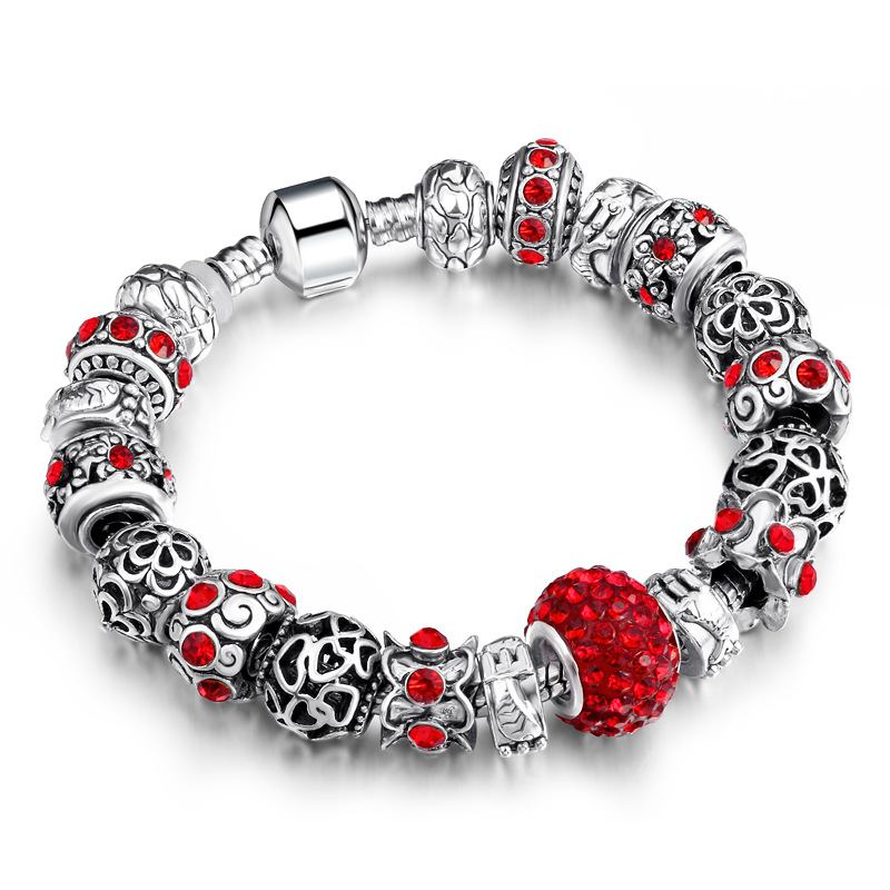 2023 Pandora Fantasy Gemstone Bracelet Σχεδίαση Πολλών Στοιχείων Young Trendy Για Κορίτσια