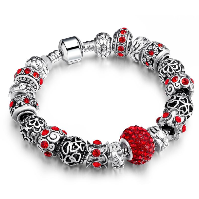 2023 Pandora Fantasy Gemstone Bracelet Σχεδίαση Πολλών Στοιχείων Young Trendy Για Κορίτσια