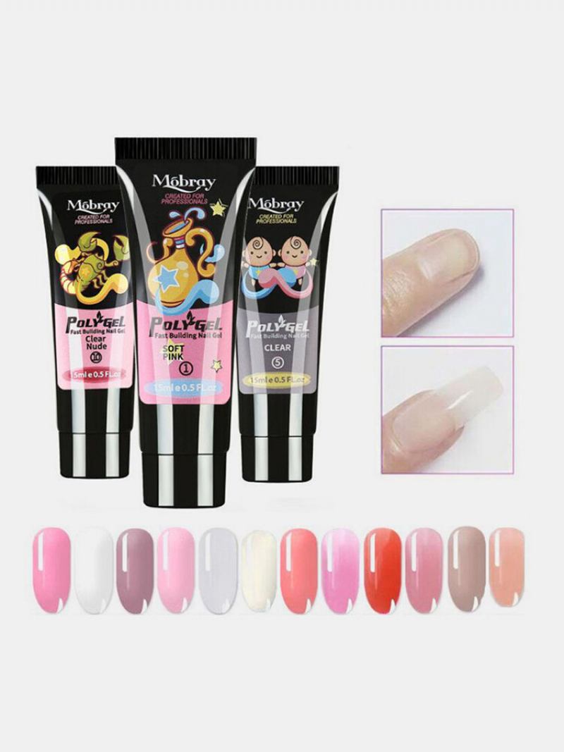 12 Constellation Nail Art Quick Dry Gel Led Clear Uv Gel Πολύχρωμο Gel Φωτοθεραπείας Νυχιών