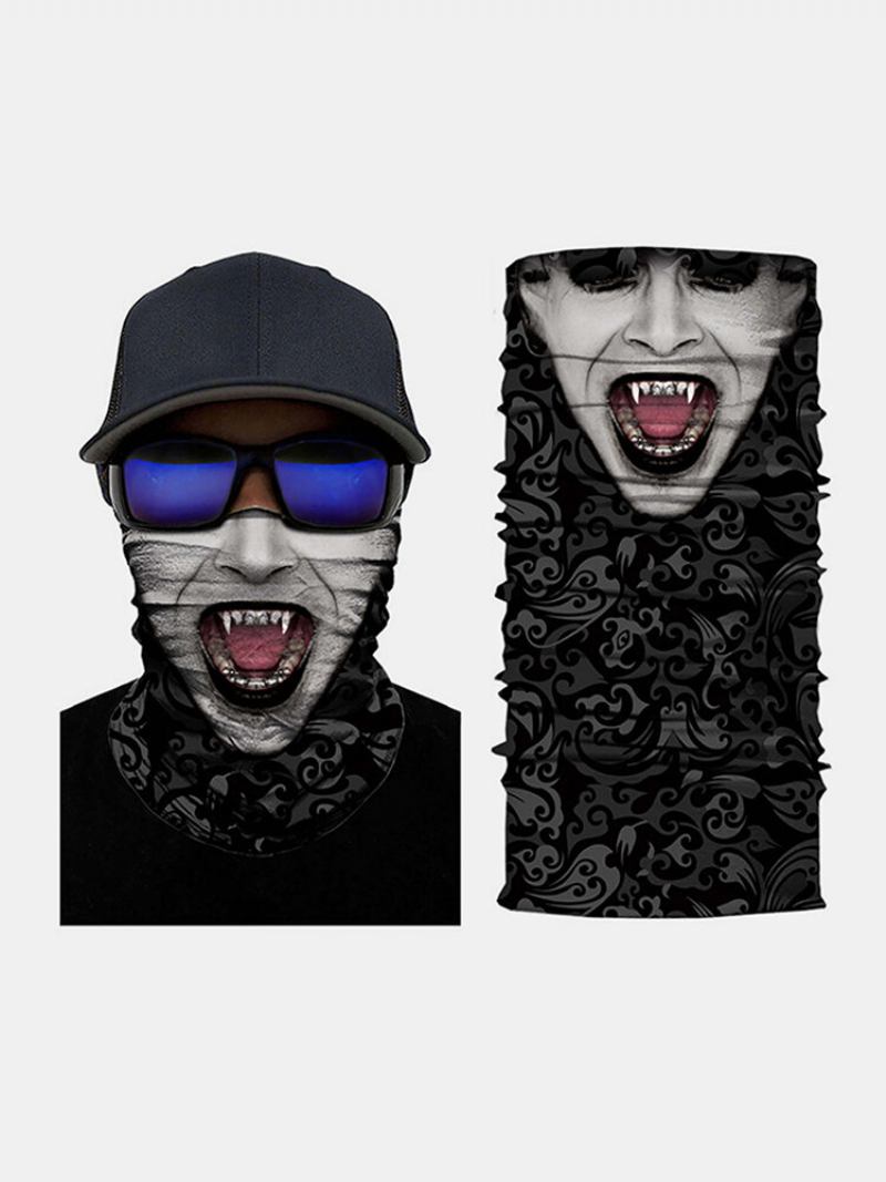 3d Joker Digital Printing Sports Variety Magic Riding Hood Κουκούλα Μάσκας