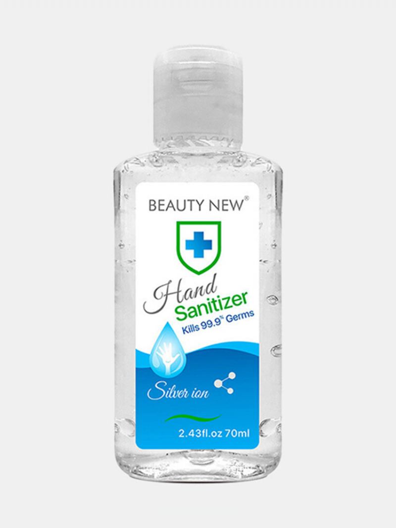 70ml Silver Ion No-wash Hand Sanitizer Bacteriostatic Portable Wash-free Απολυμαντικό Τζελ