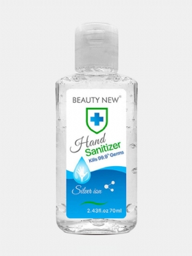 70ml Silver Ion No-wash Hand Sanitizer Bacteriostatic Portable Wash-free Απολυμαντικό Τζελ