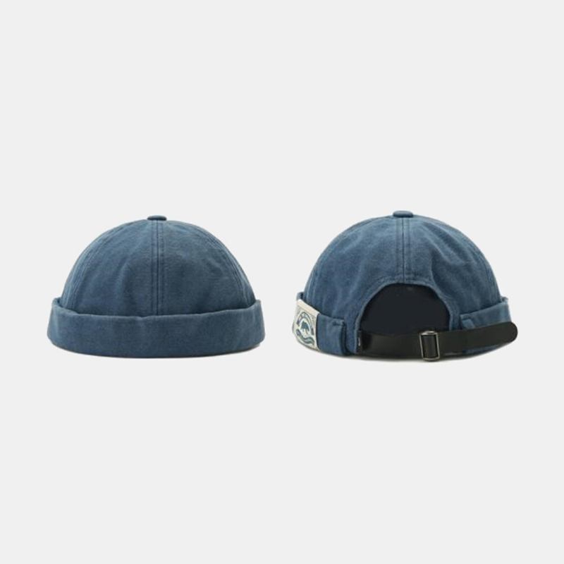 Ανδρικά Και Γυναικεία Ρετρό Street Hip Hop Skull Caps Wild Cap Καπέλα Χωρίς Γείσο