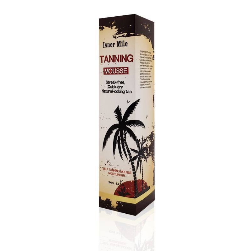 Body Self Tanner Cream Summer Wheat Color Mouse Tanning For Bronzer